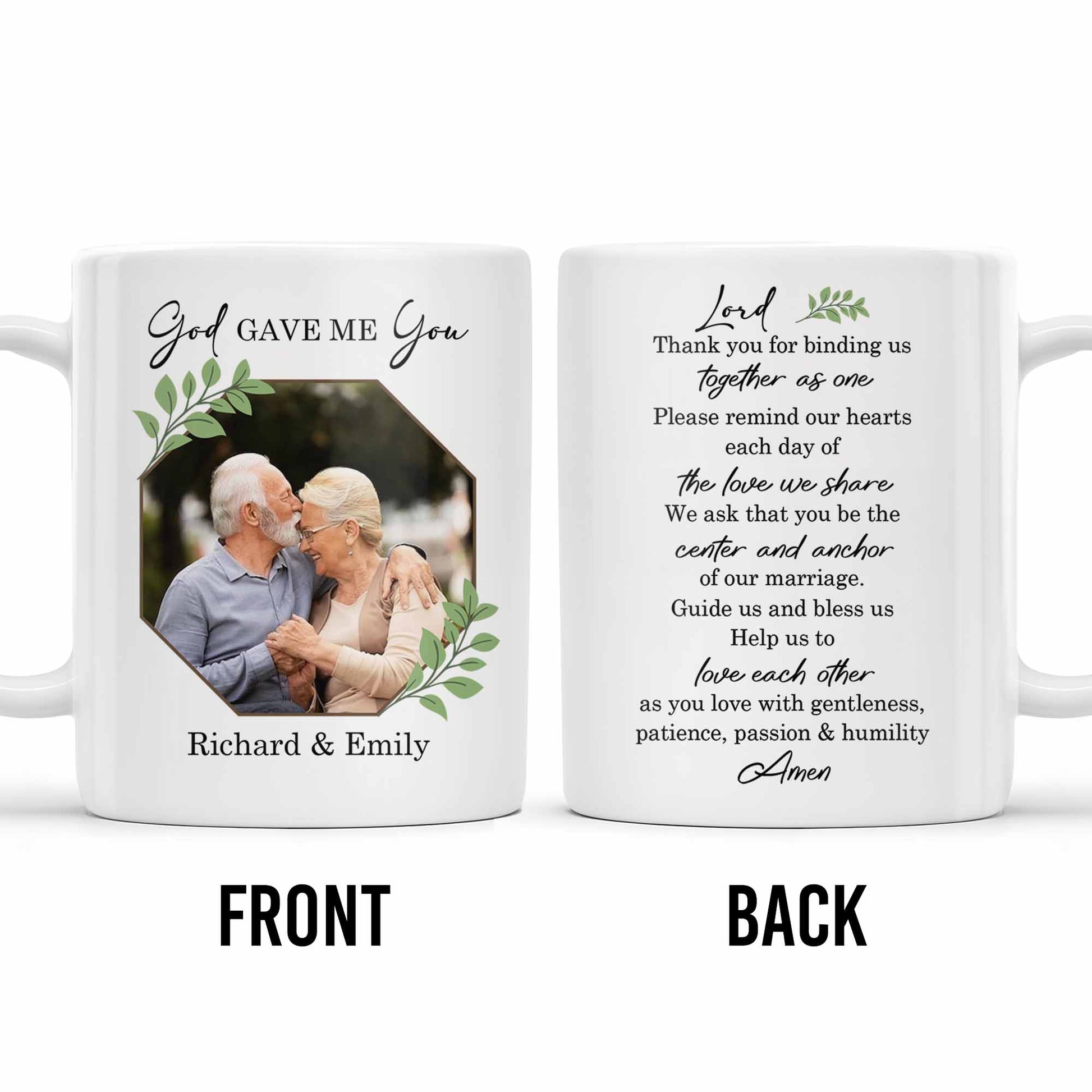 God Gave Me You, Binding Us Together As One, With Green Leaves