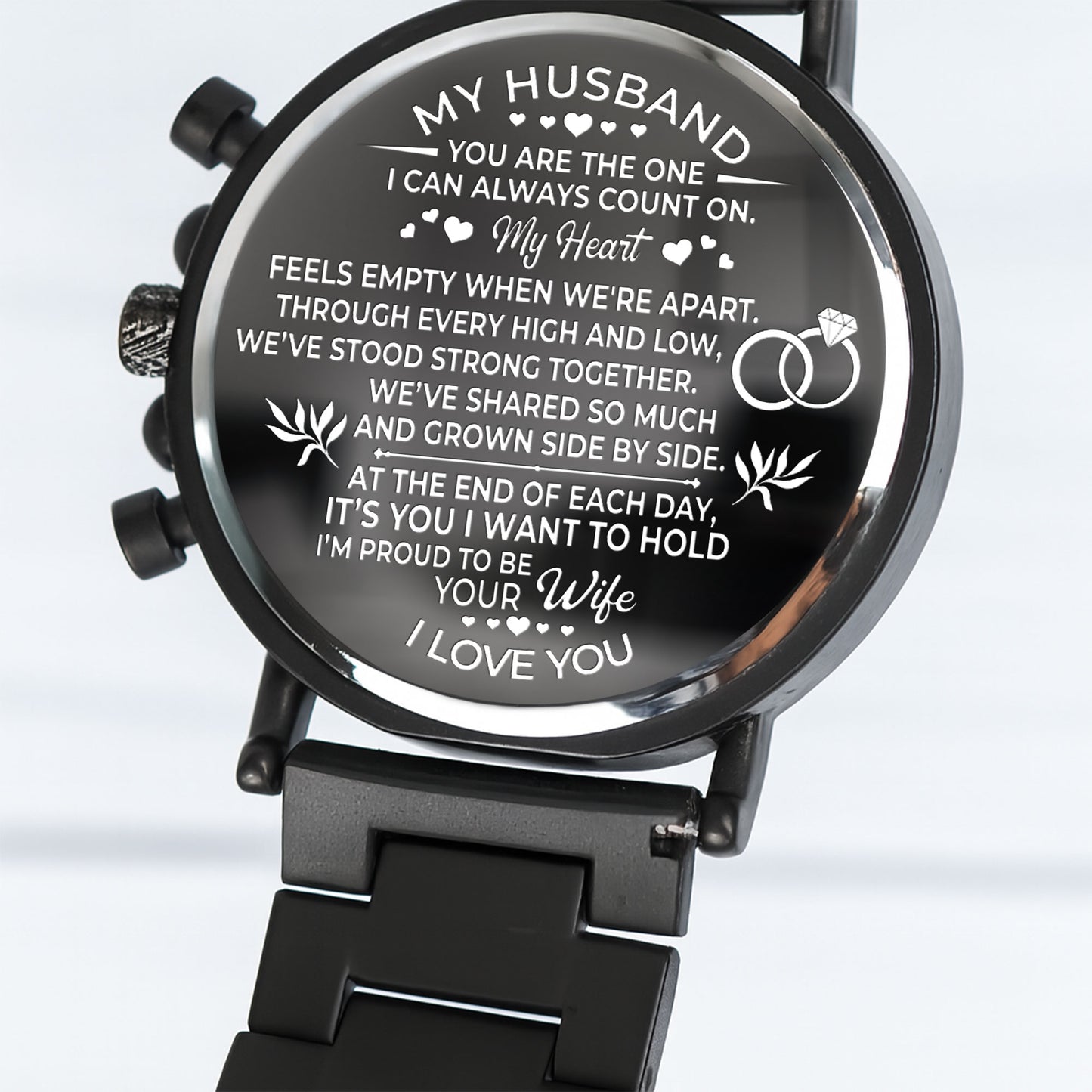 My Husband, You Are The One, Hearts And Rings