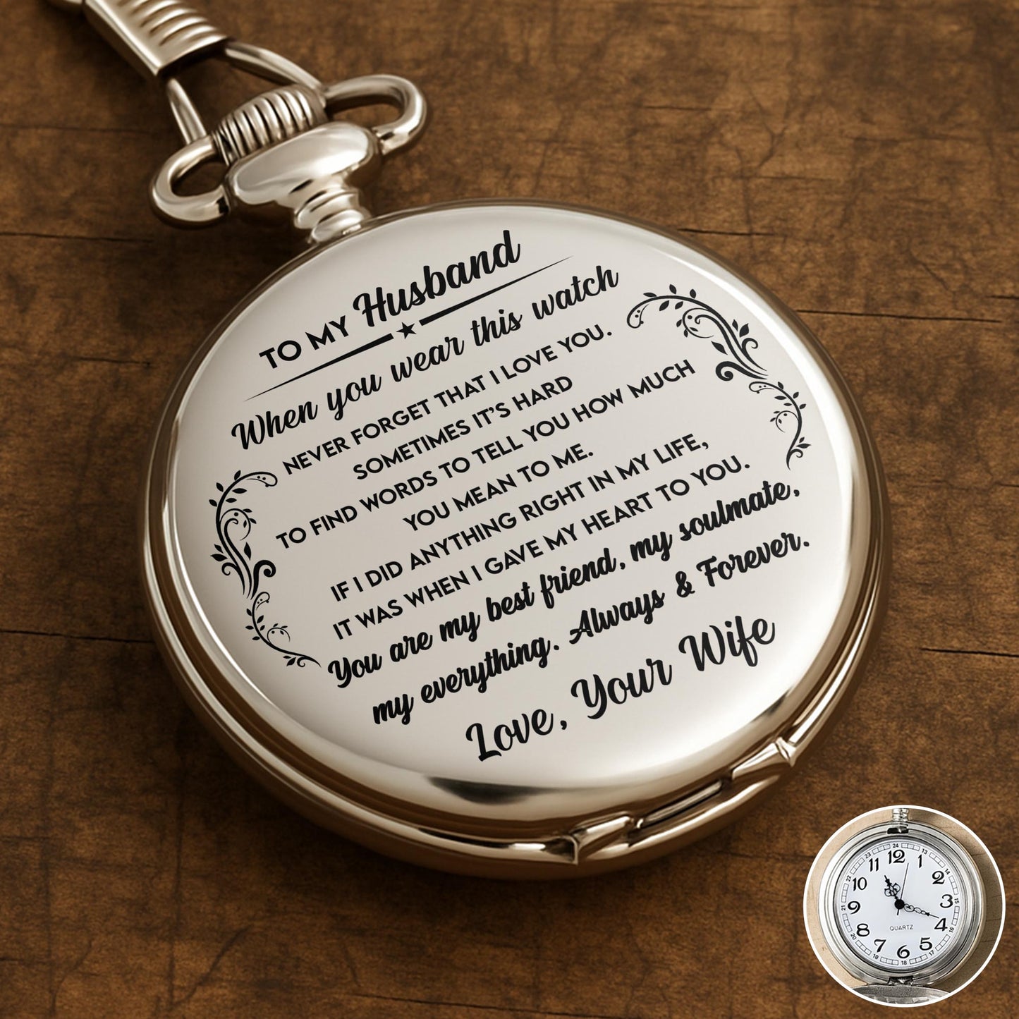 To My Husband, Always & Forever, Love Your Wife