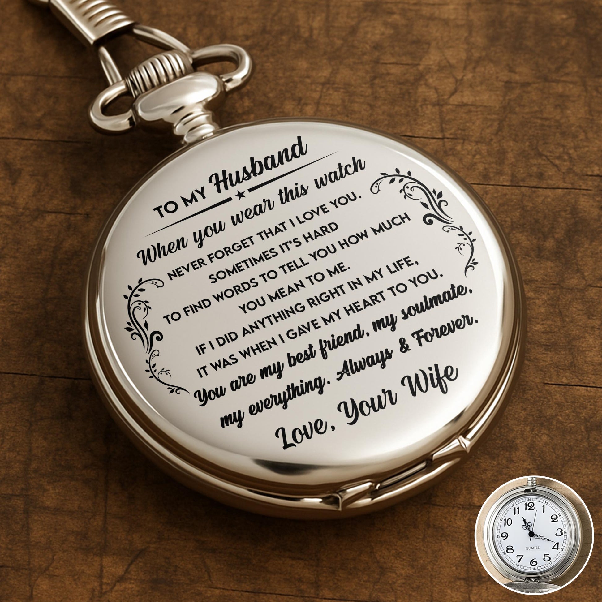 To My Husband, Always & Forever, Love Your Wife