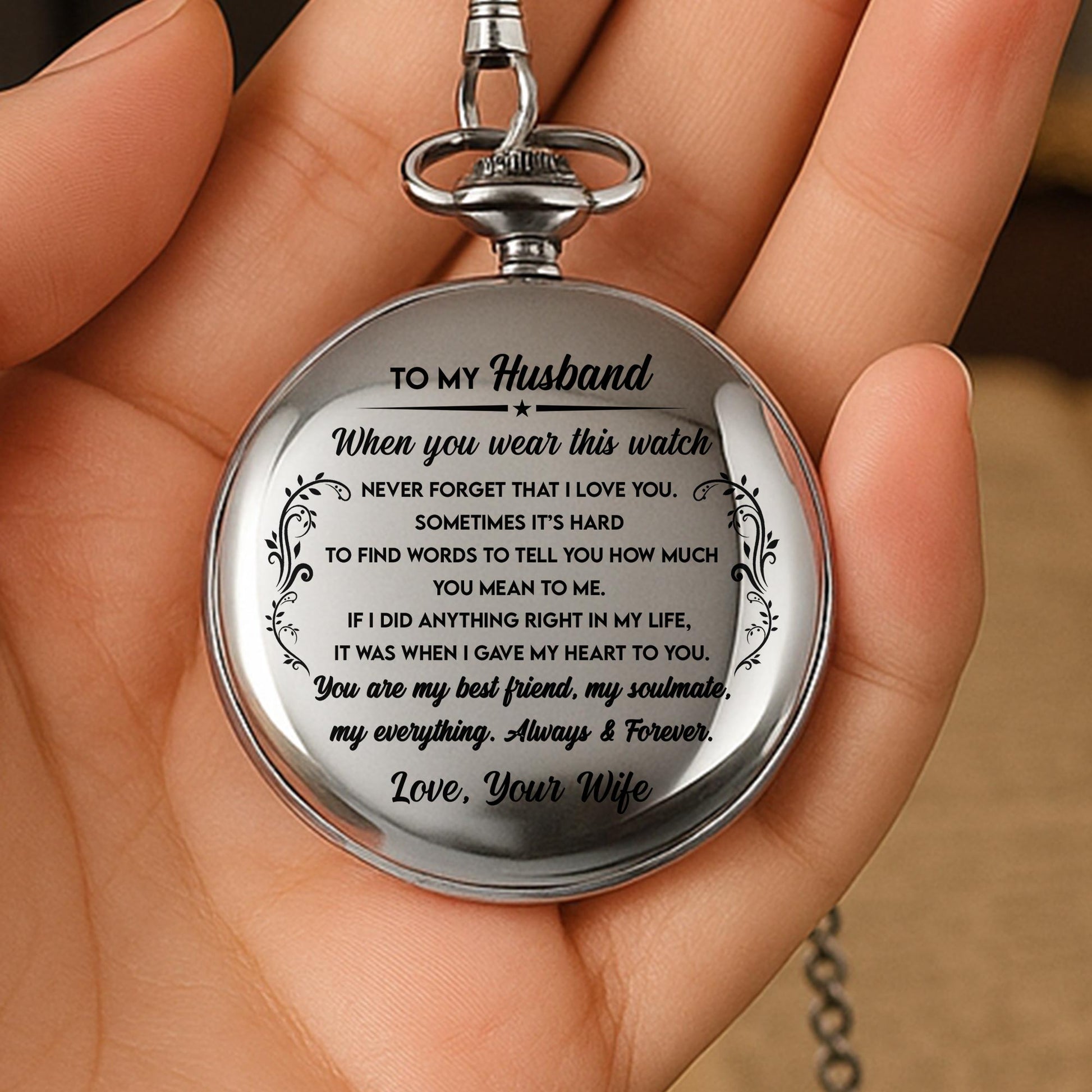 To My Husband, Always & Forever, Love Your Wife