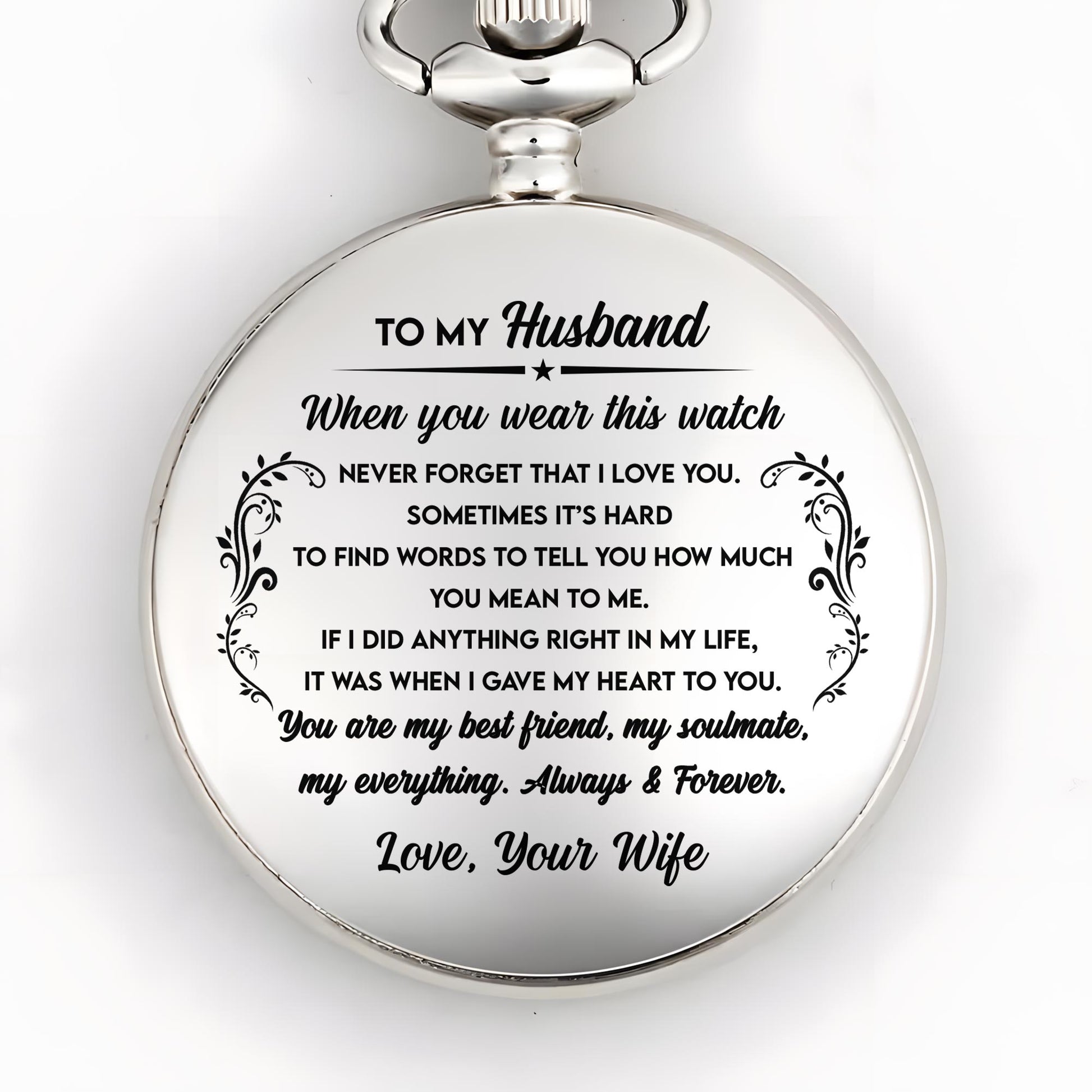 To My Husband, Always & Forever, Love Your Wife