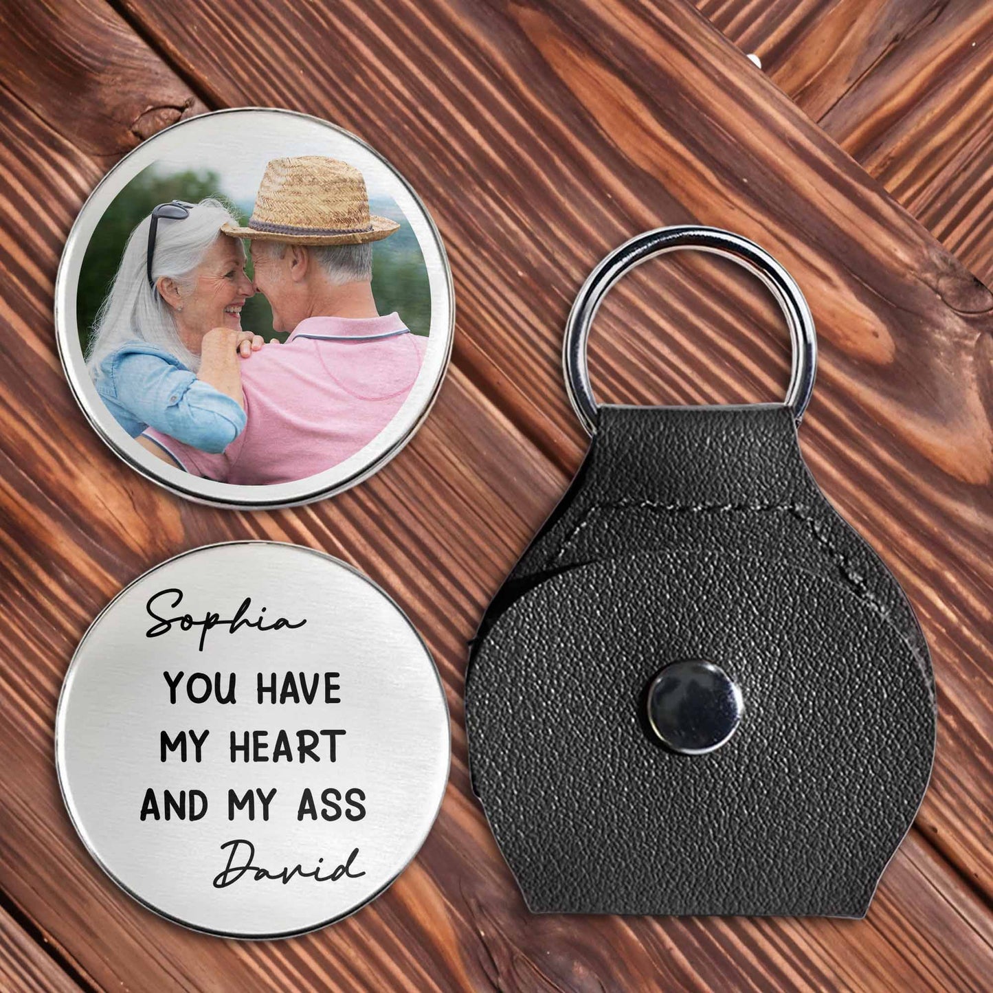 You Have My Heart, Custom Keychain