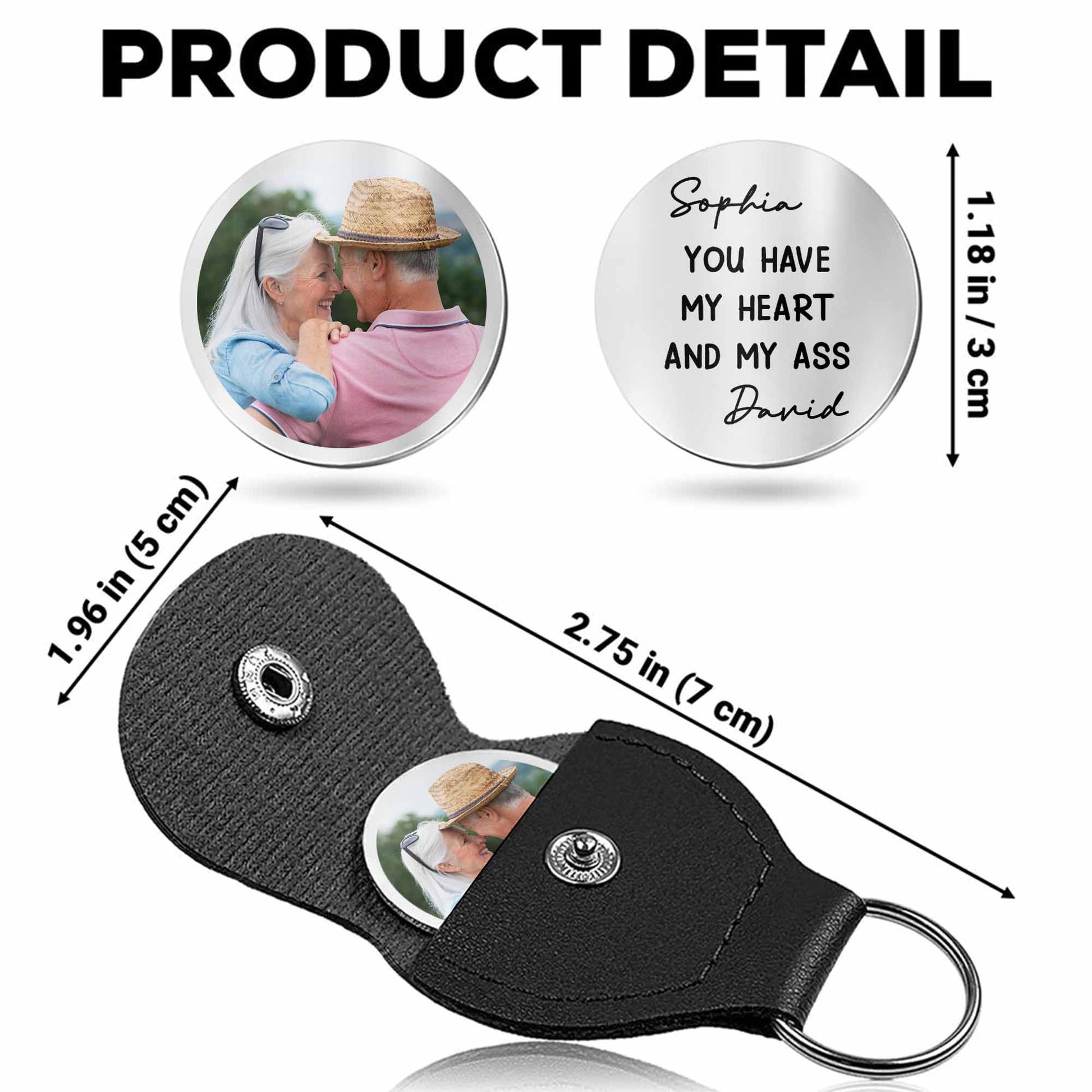 You Have My Heart, Custom Keychain