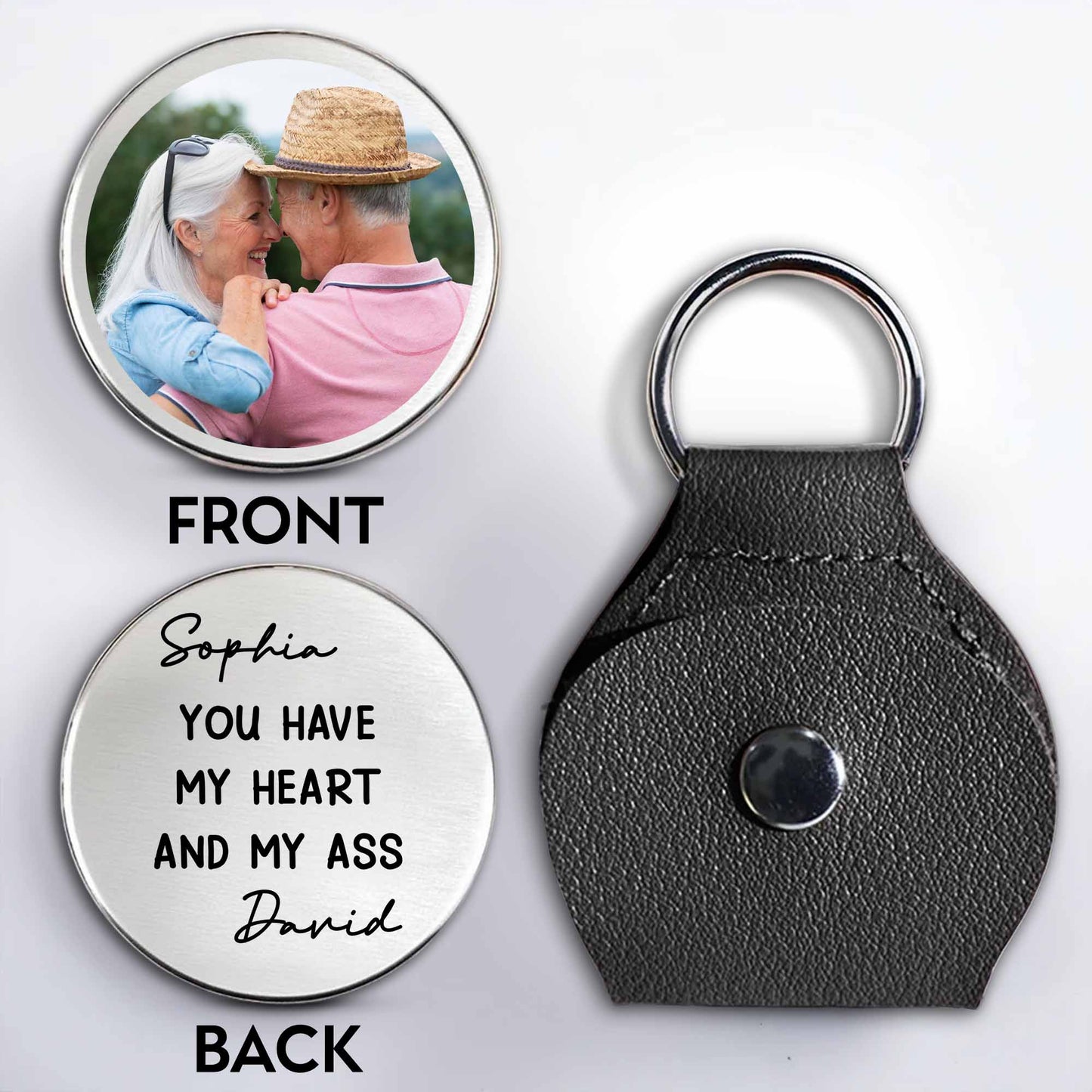 You Have My Heart, Custom Keychain