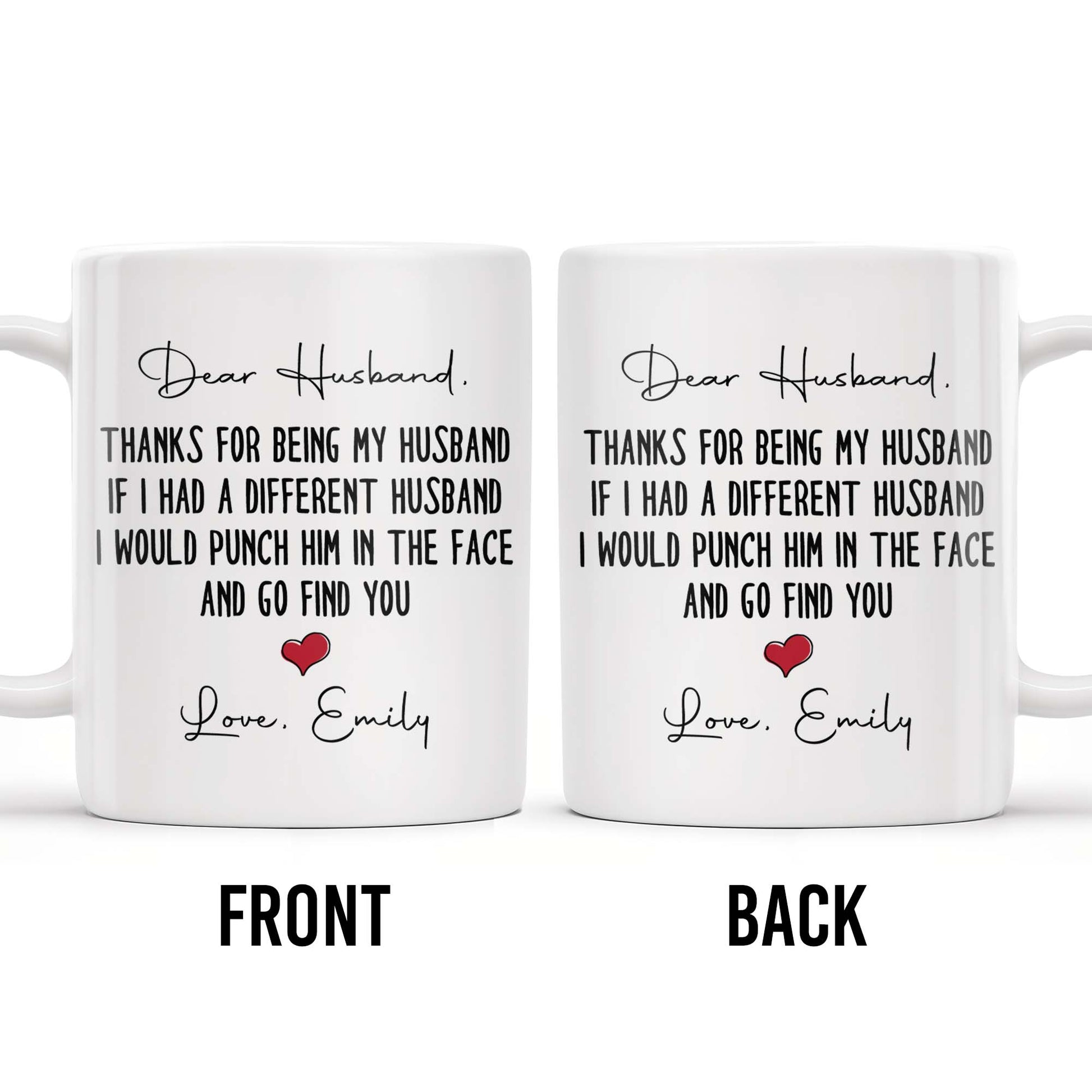 Thanks For Being My Husband, I Would Find You