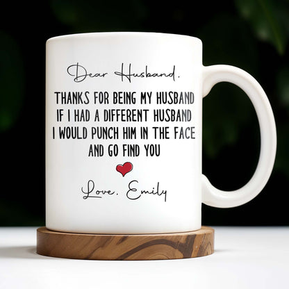 Thanks For Being My Husband, I Would Find You