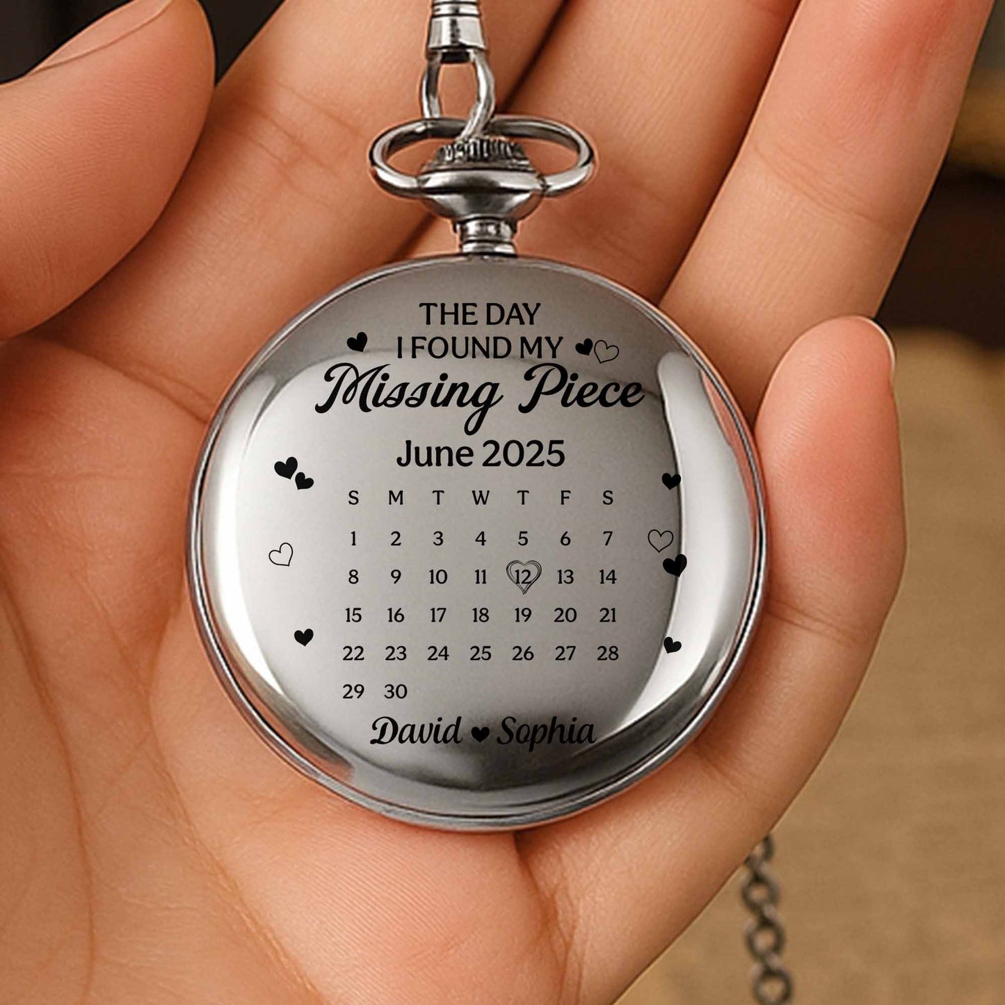 The Day I Found My Missing Piece, Hearts And Calendar