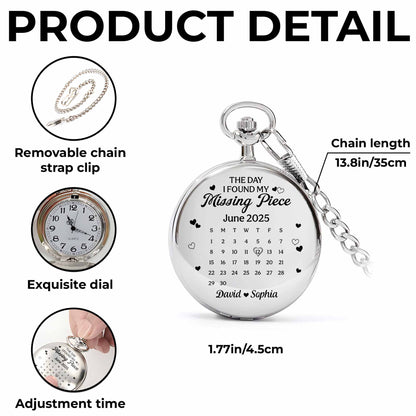 The Day I Found My Missing Piece, Hearts And Calendar