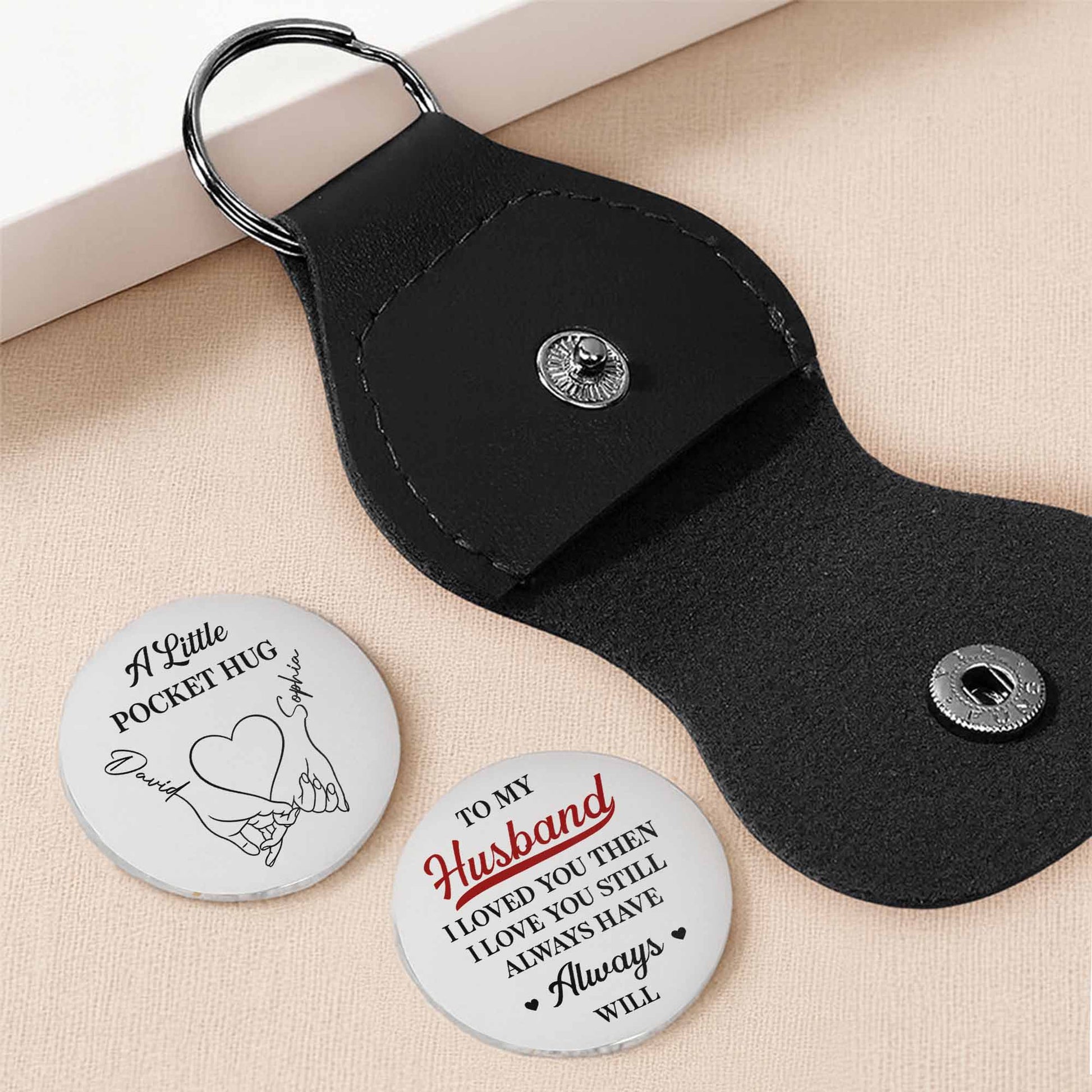 A Little Pocket Hug To My Husband With Love