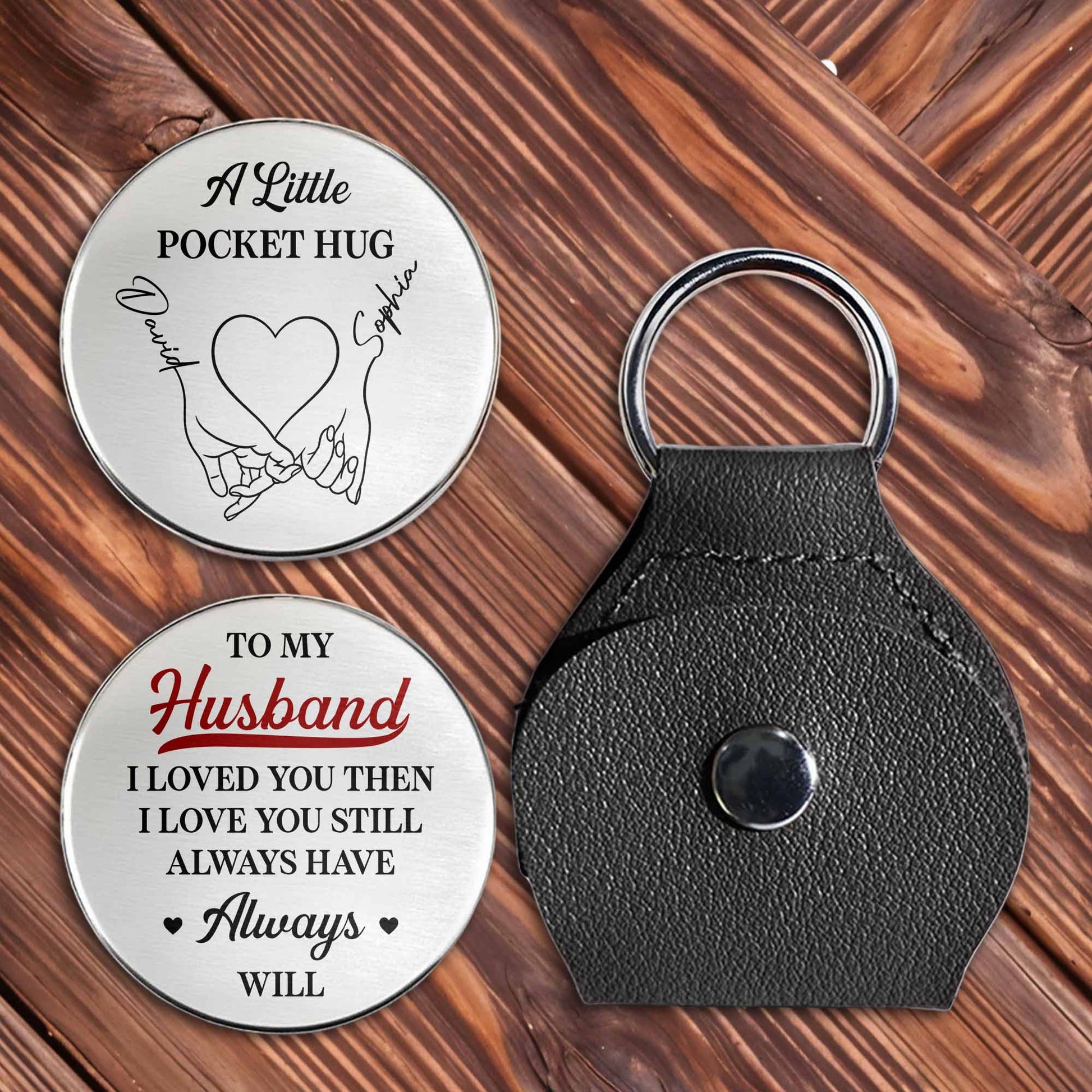 A Little Pocket Hug To My Husband With Love