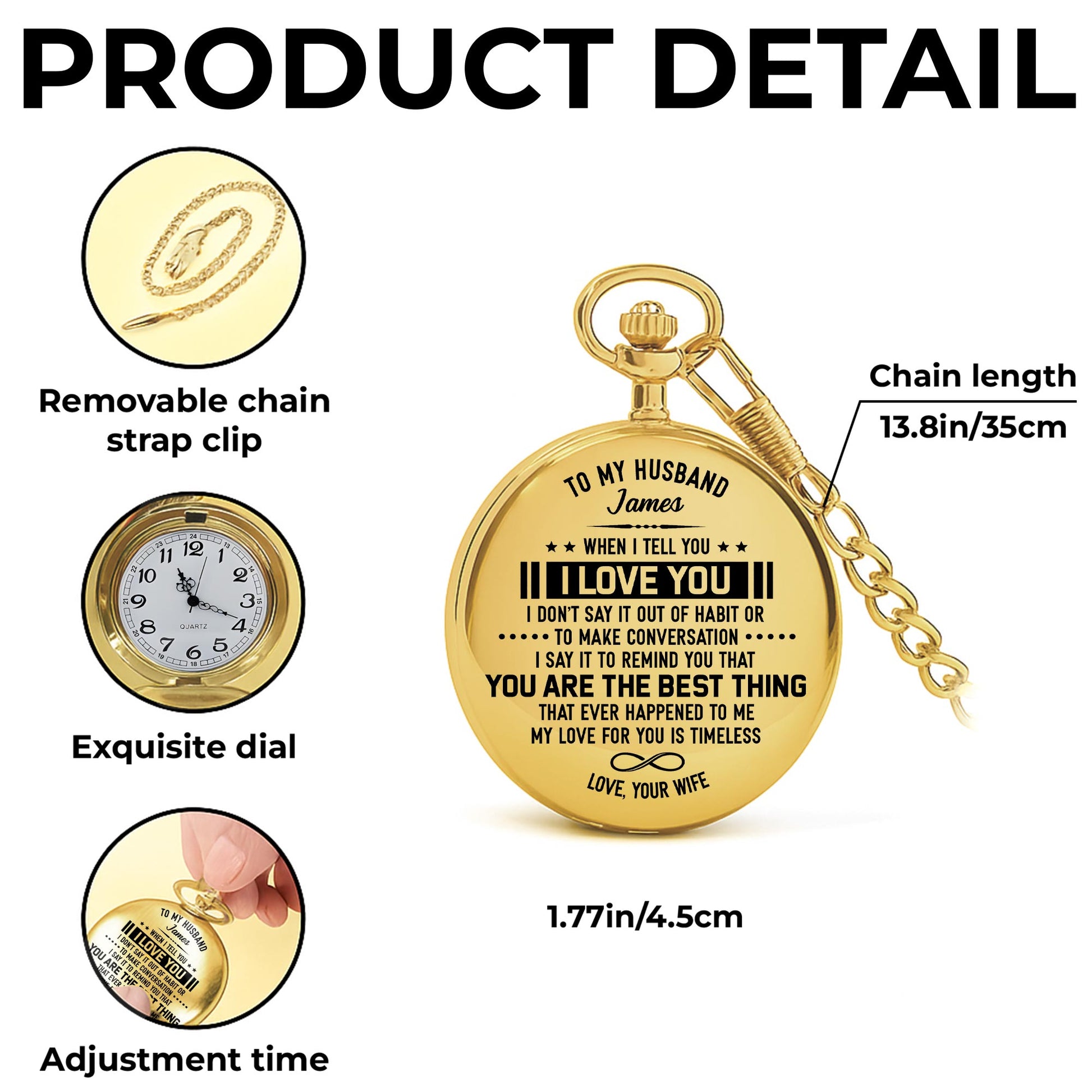 To My Husband, When I Tell You I Love You, Timeless Love