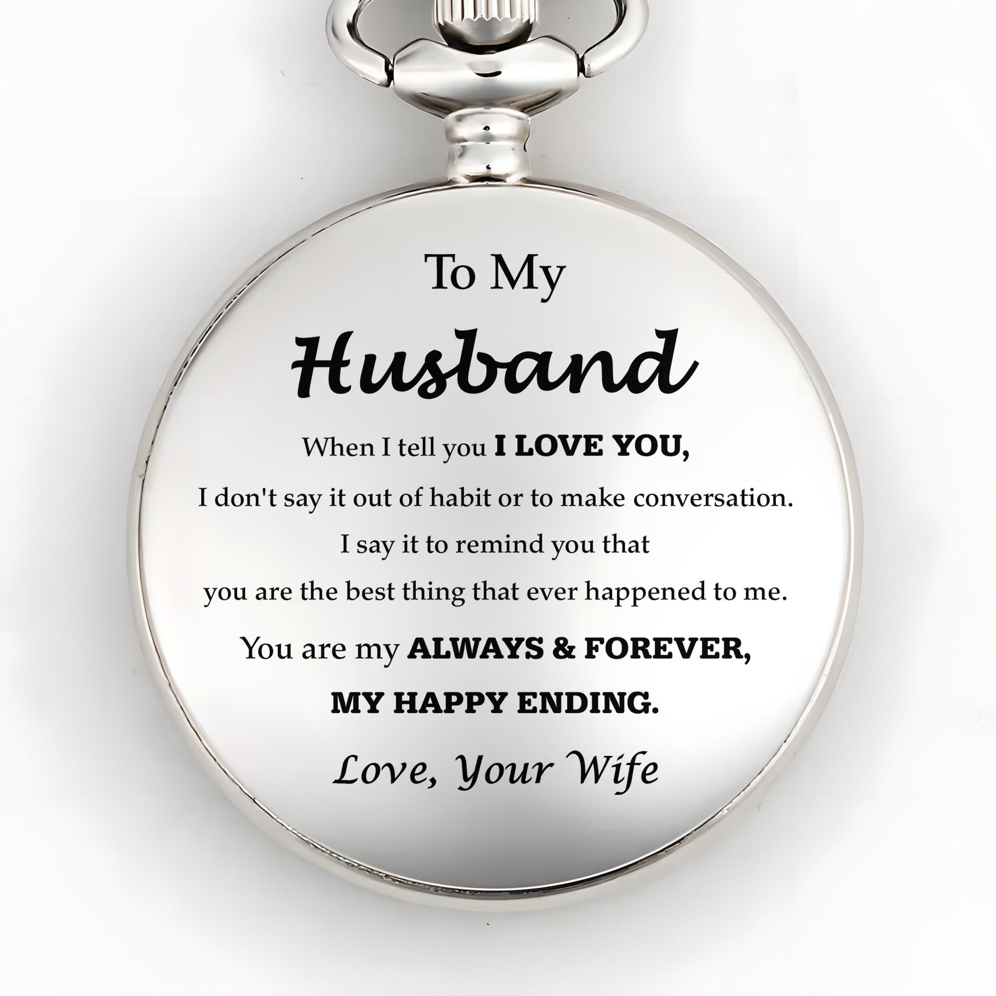 To My Husband, My Always & Forever, My Happy Ending