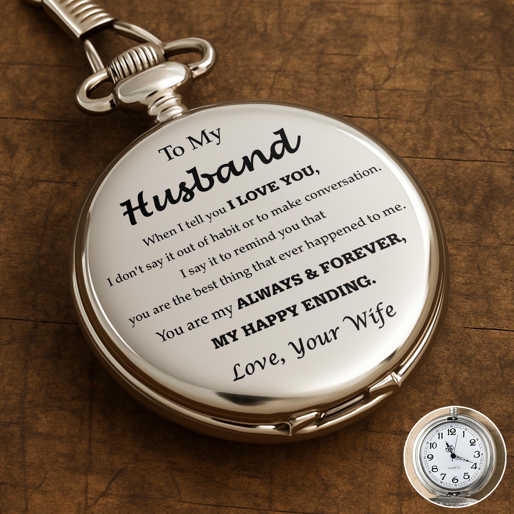 To My Husband, My Always & Forever, My Happy Ending