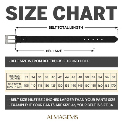 Our Home Ain't No Castle, You Are My Queen Forever, Hearts - Personalized Engraved Leather Belt - HSB071_EBE