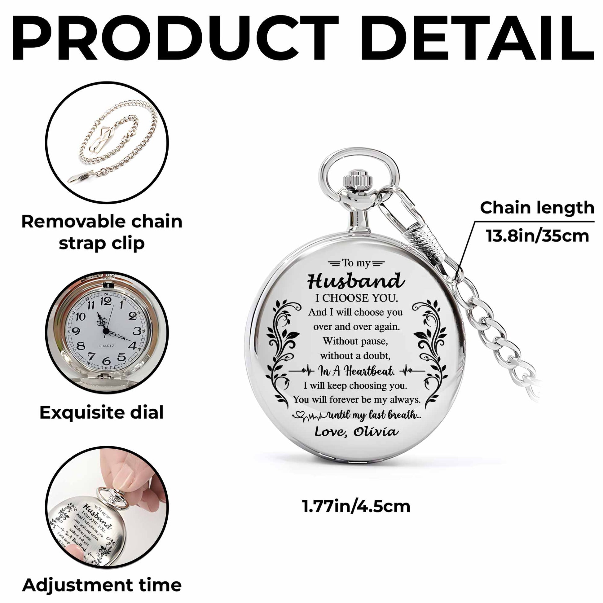 To My Husband I Choose You, Floral Patterns