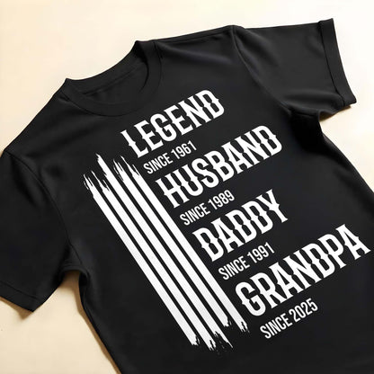 Legend Husband Daddy Grandpa