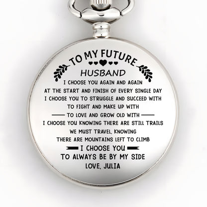 To My Future Husband, I Choose You, Hearts And Laurel Leaves