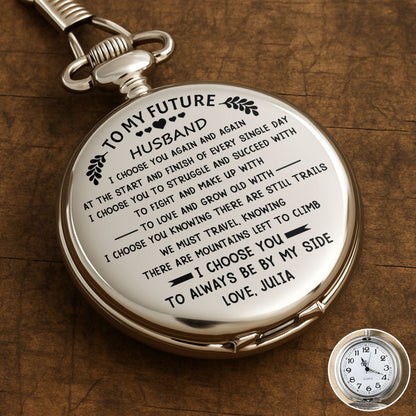 To My Future Husband, I Choose You, Hearts And Laurel Leaves