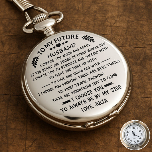 To My Future Husband, I Choose You, Hearts And Laurel Leaves