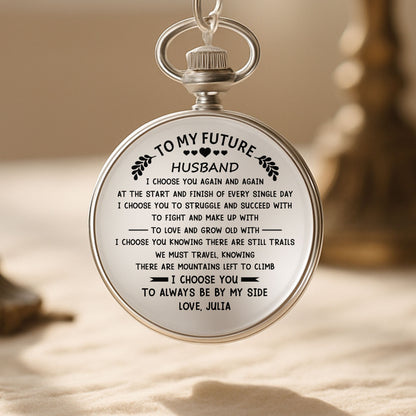 To My Future Husband, I Choose You, Hearts And Laurel Leaves