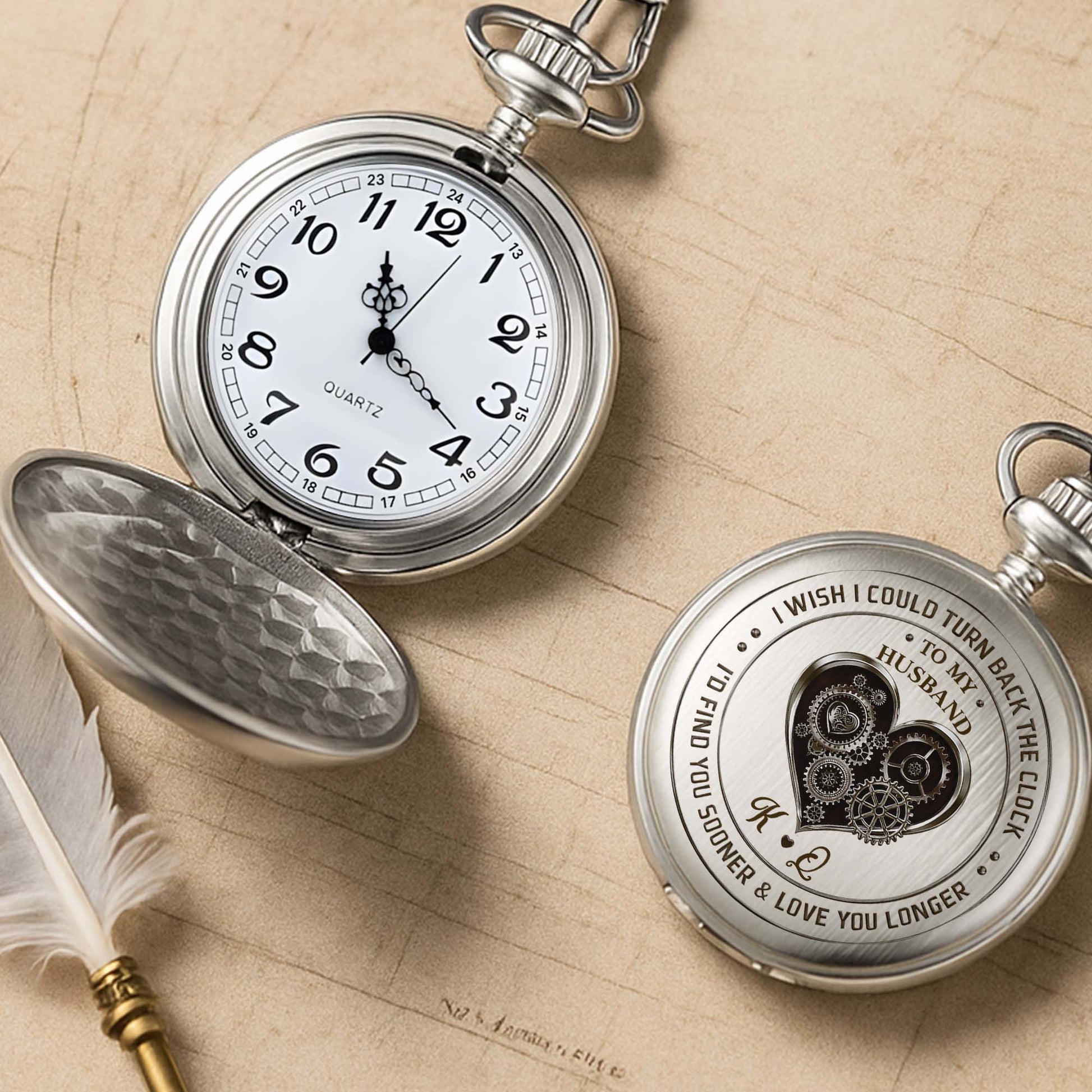 I Wish I Could Turn Back The Clock To My Husband Gear Heart