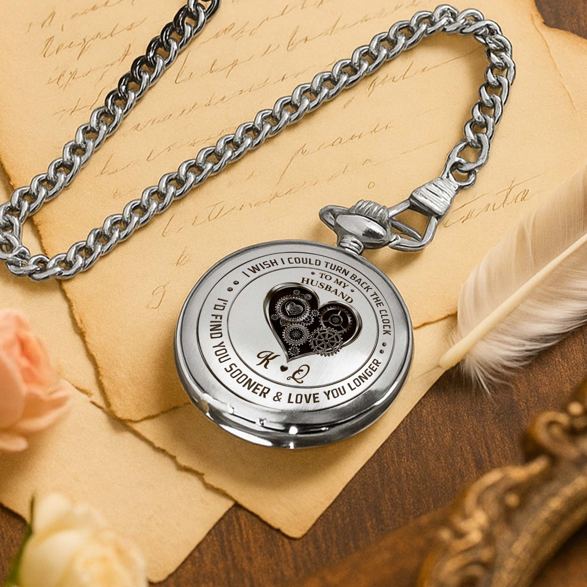 I Wish I Could Turn Back The Clock To My Husband Gear Heart