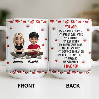 Charming Character Illustrations With Hearts