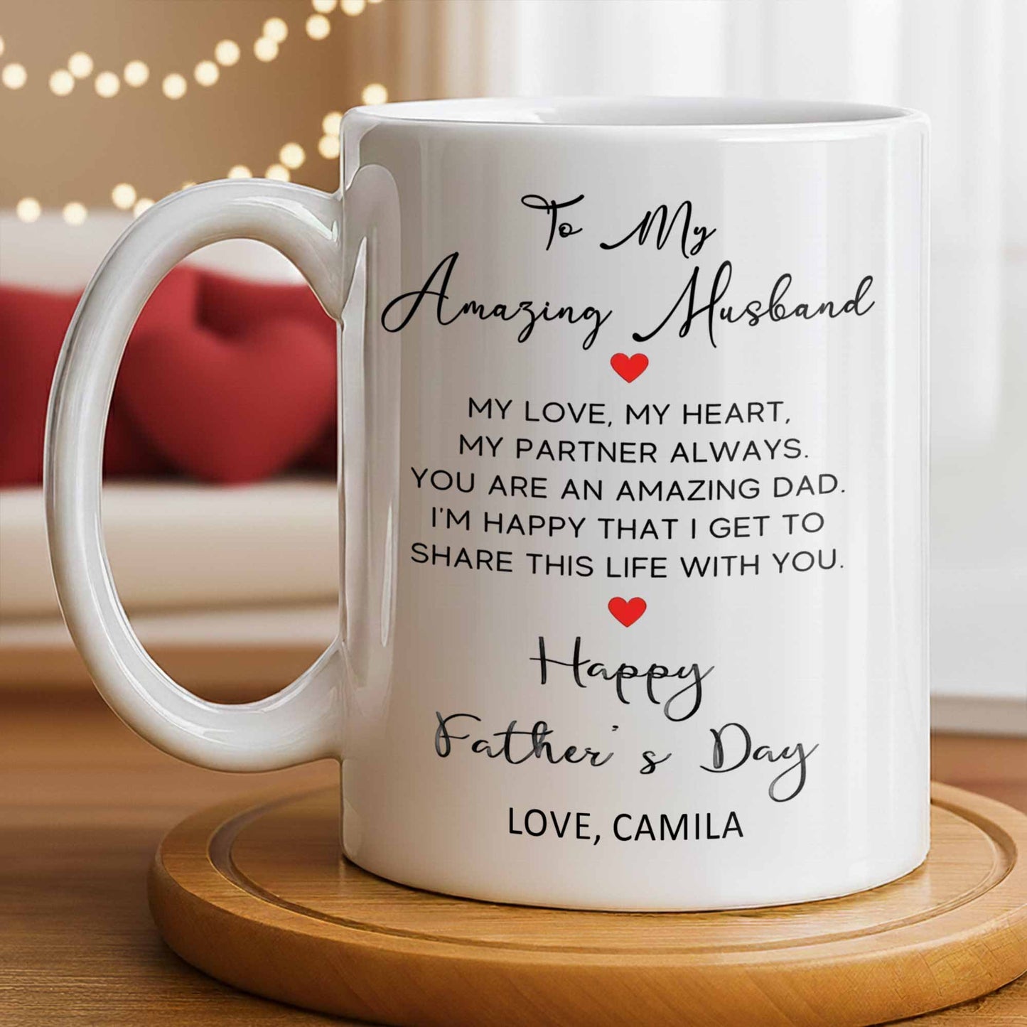 To My Amazing Husband Love And Heart