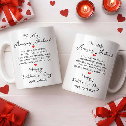 To My Amazing Husband Love And Heart