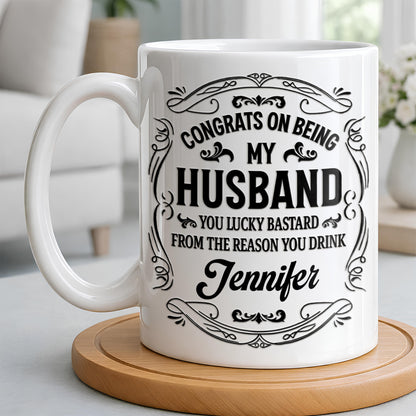 Congrats On Being My Husband, Floral Designs