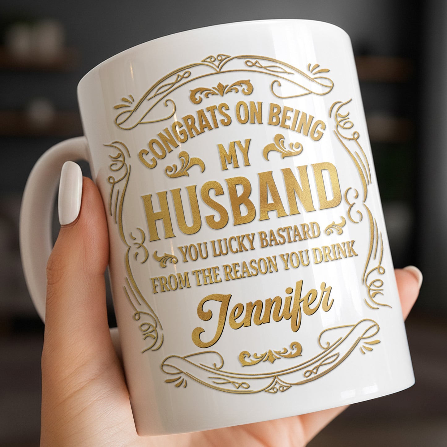 Congrats On Being My Husband, Floral Designs