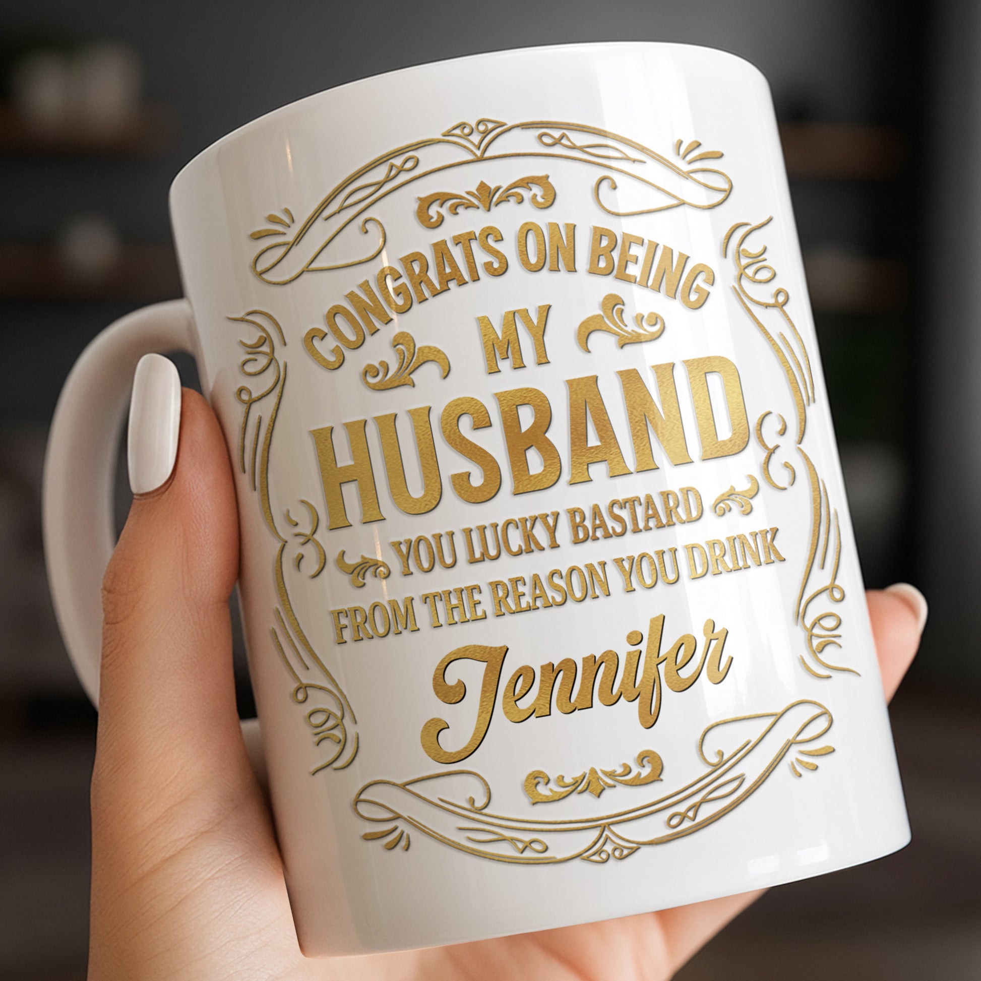 Congrats On Being My Husband, Floral Designs
