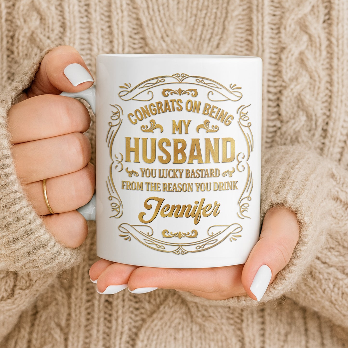 Congrats On Being My Husband, Floral Designs