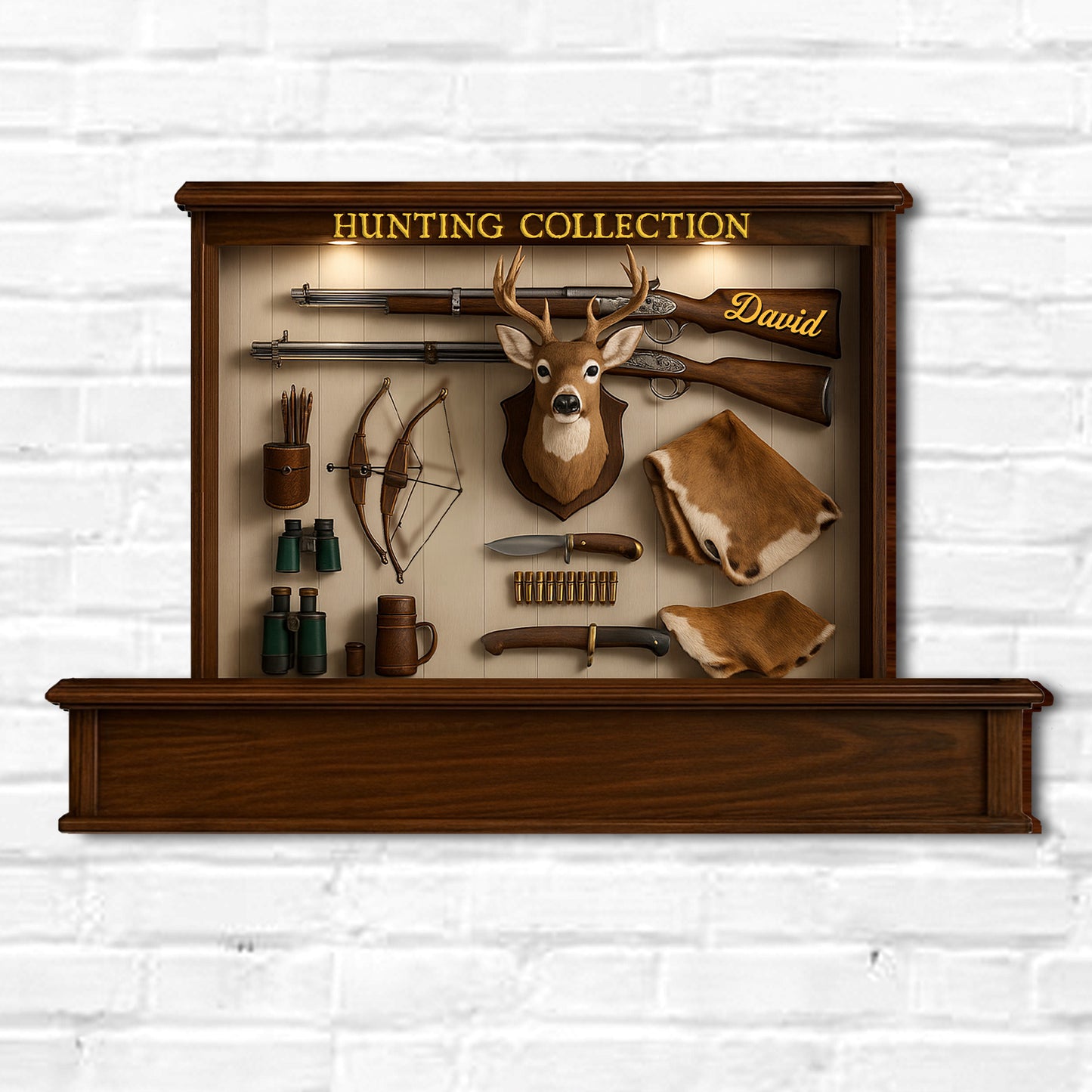 Exquisite Hunting Tools and Trophy Collection