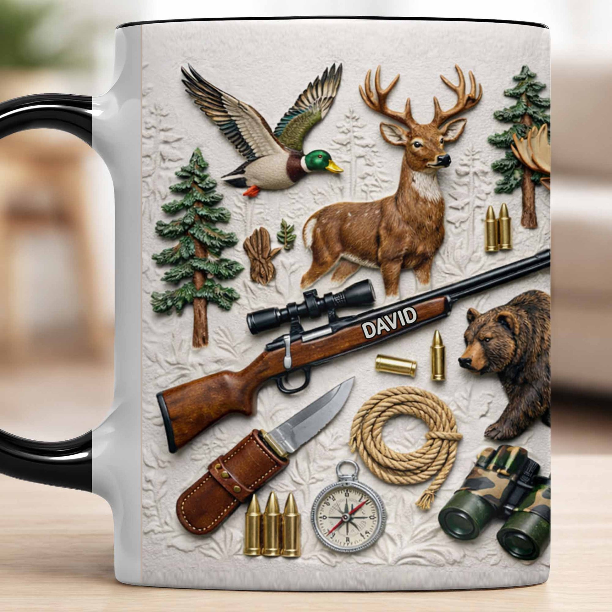 Adventure Awaits In The Great Outdoors Hunting Gear And Wildlife Design