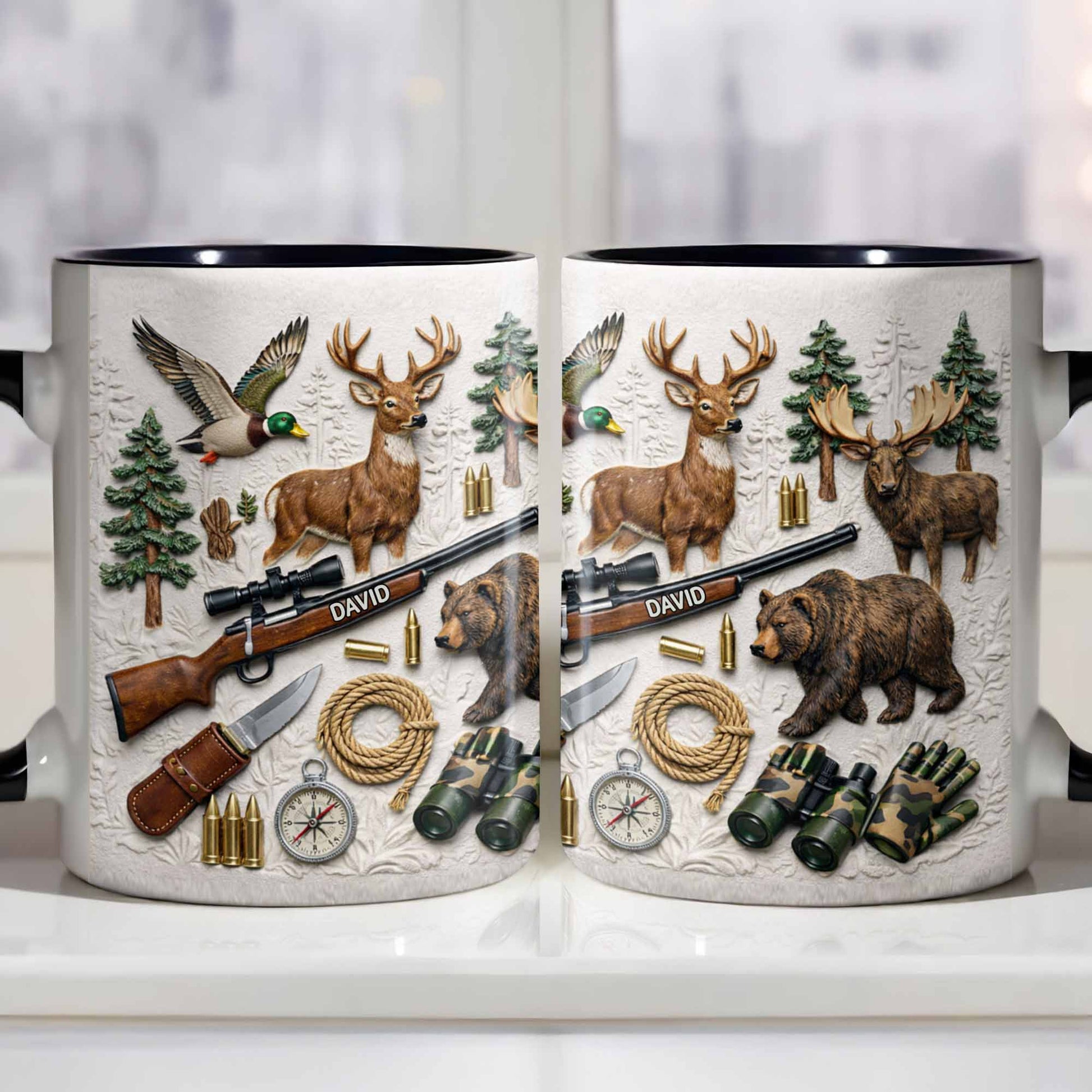 Adventure Awaits In The Great Outdoors Hunting Gear And Wildlife Design