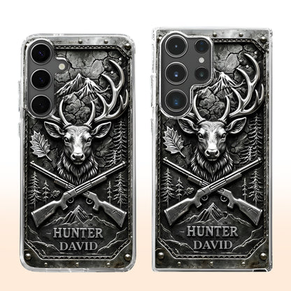 Hunter Custom Deer Antlers And Rifles Outdoors Design
