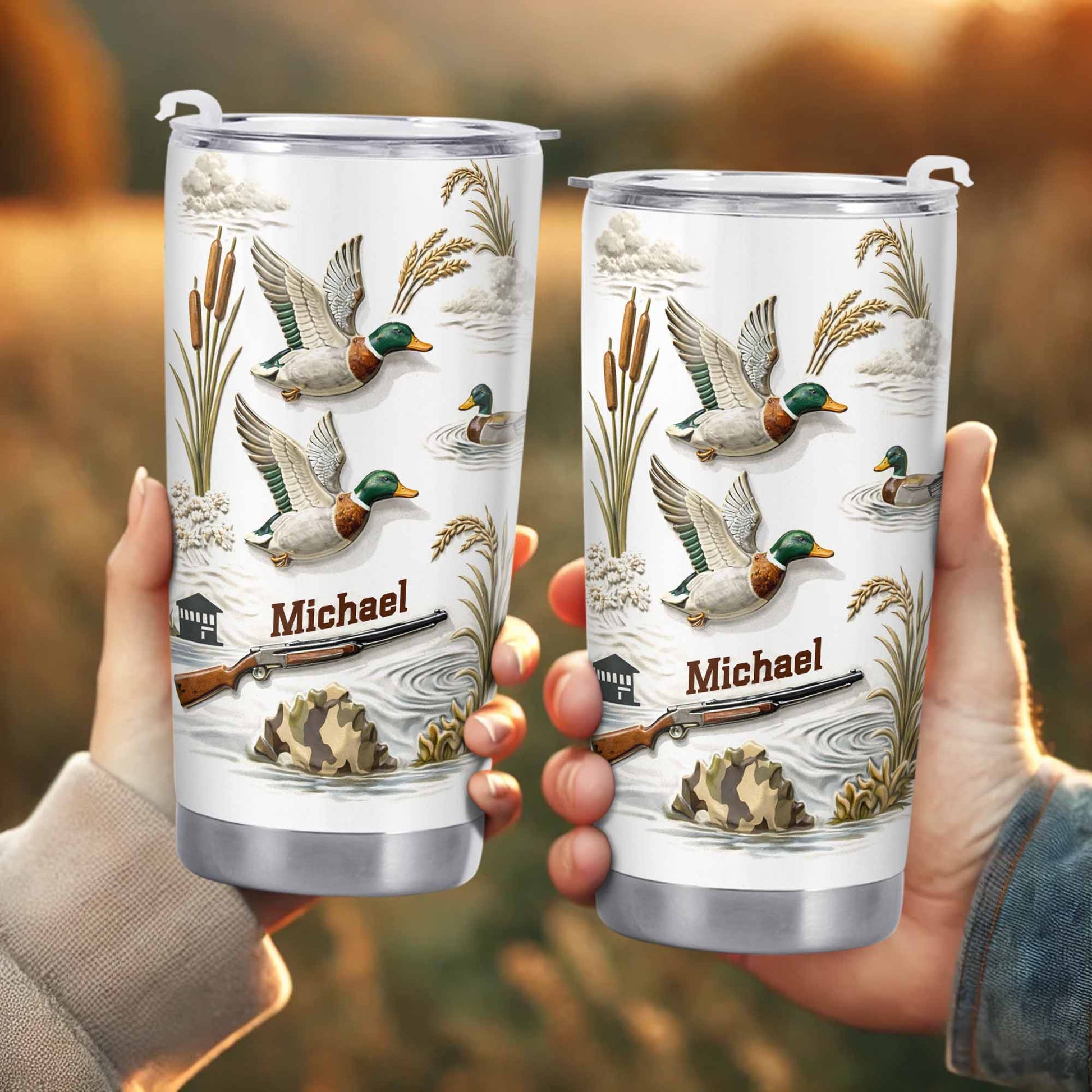 Michael, Ducks And Shotgun Design