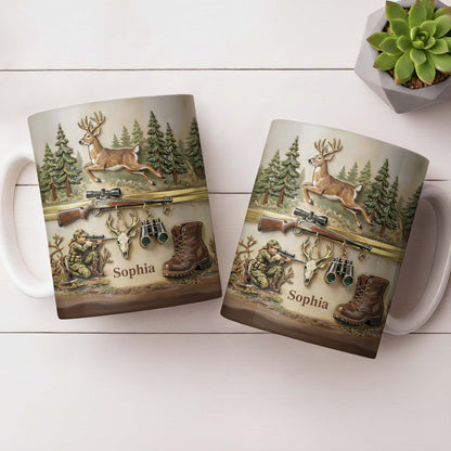 A Hunter's Passion With Deer And Rifle