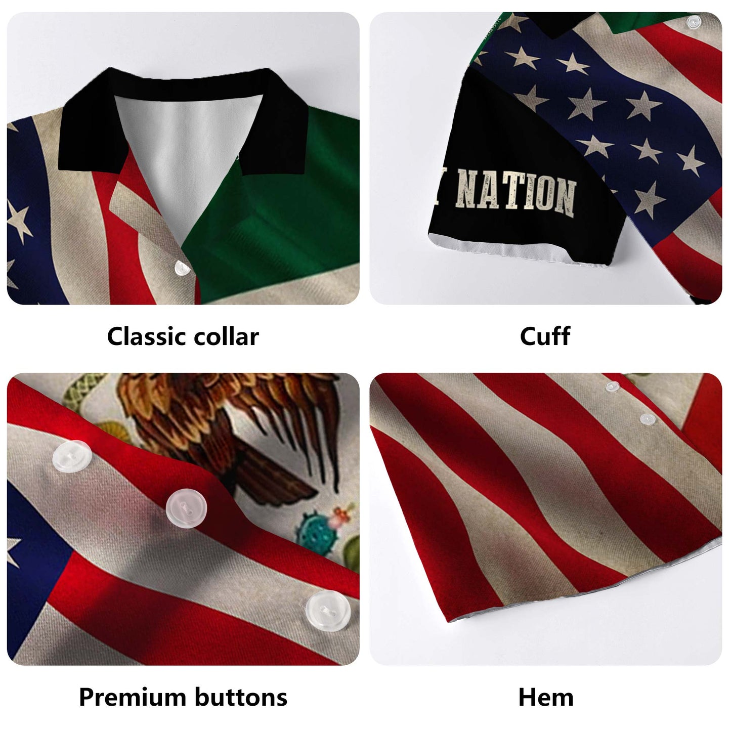 My Nation, My Heritage - Personalized Custom Unisex Hawaiian Shirt - HW_MX07