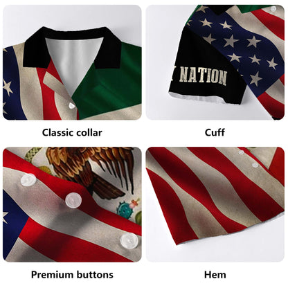 My Nation, My Heritage - Personalized Custom Unisex Hawaiian Shirt - HW_MX07