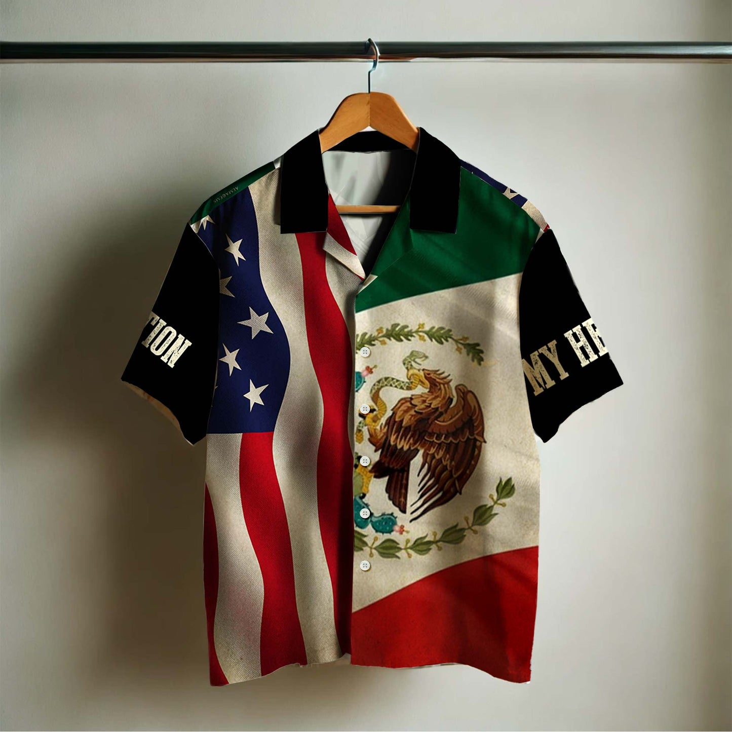 My Nation, My Heritage - Personalized Custom Unisex Hawaiian Shirt - HW_MX07