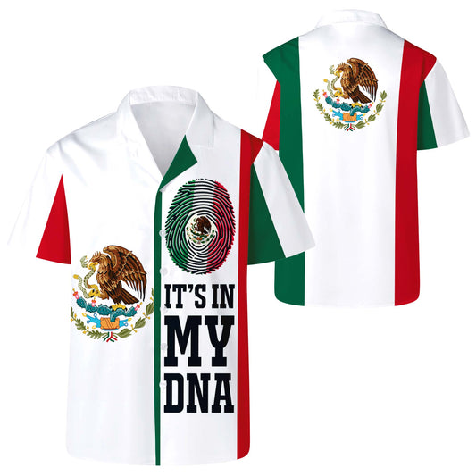 ESTÁ EN MI ADN - Camisa hawaiana unisex personalizada - HW_MX11