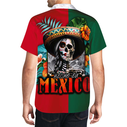 Hecho En Mexico - Personalized Custom Unisex Hawaiian Shirt - HW_MX37