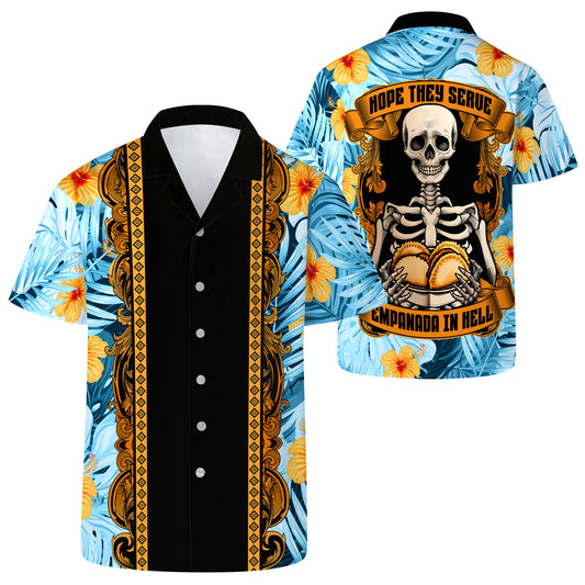 Hope They Serve Empanada In Hell - Personalized Custom Unisex Hawaiian Shirt - HW_MX40