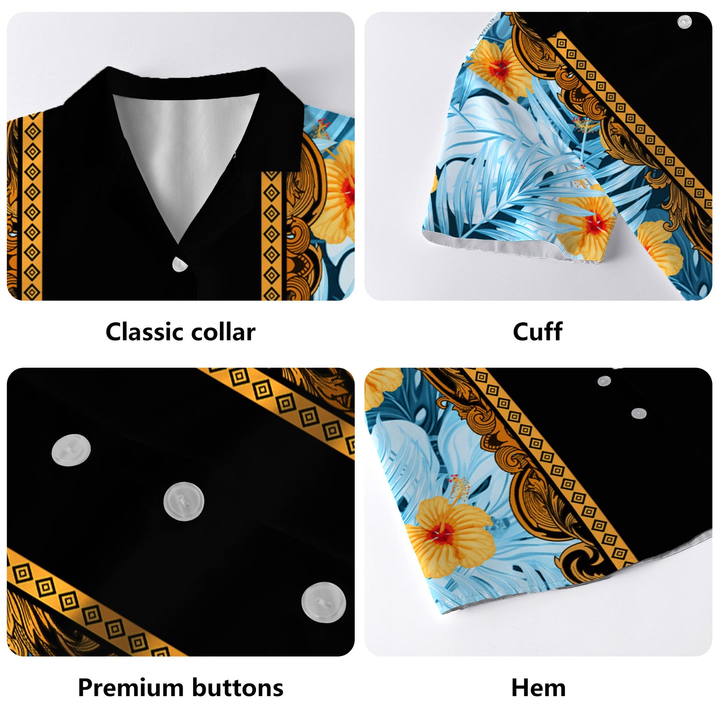 Ojalá sirvan empanadas en el infierno - Camisa hawaiana unisex personalizada - HW_MX40