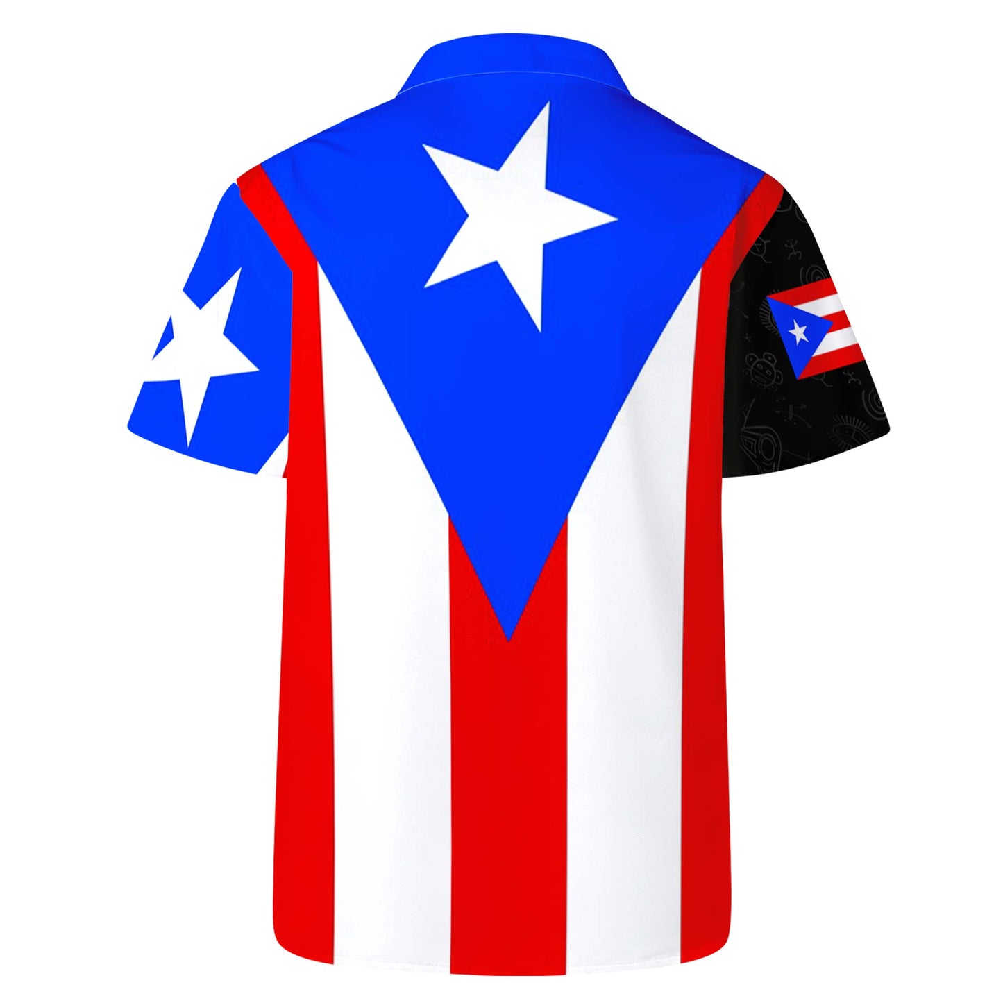 Sang Taino, fierté Boricua – Chemise hawaïenne unisexe personnalisée – HW_MX41
