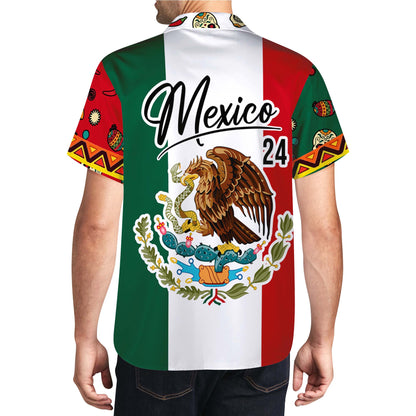 Mexico Mi Amor - Chemise hawaïenne unisexe personnalisée - HW_MX42