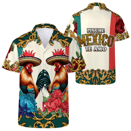 Pinche Mexico Te Amo - Personalized Custom Unisex Hawaiian Shirt - HW_MX44